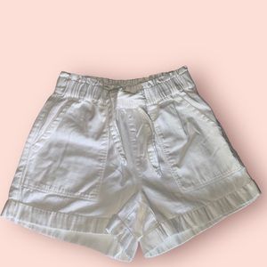 “Paperbag” 100% cotton shorts